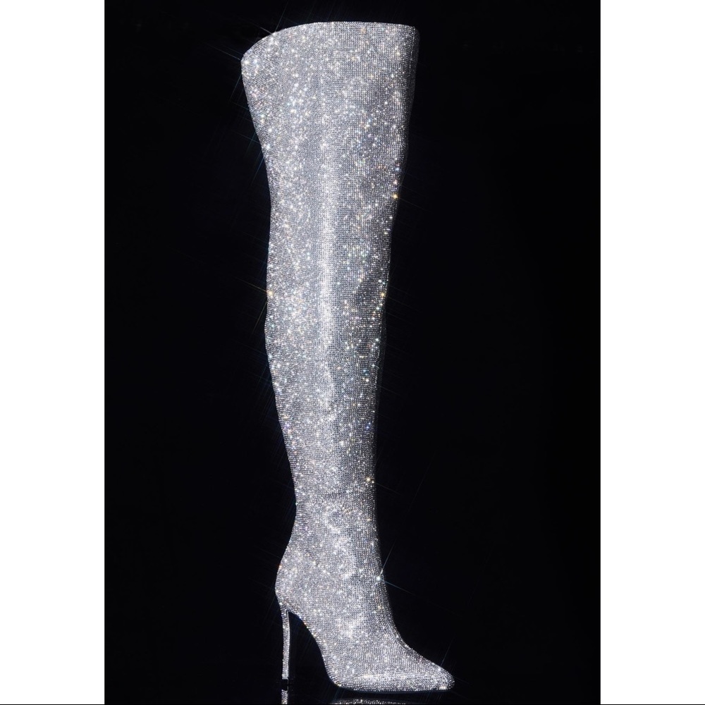 Dolls Kill Publicity Stunt Thigh high Boots